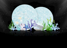 海洋风婚礼设计