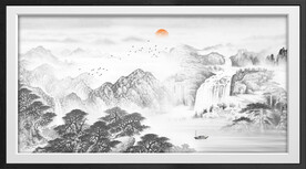 水墨画