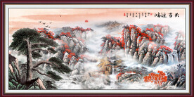 国画鸿运当头