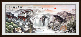 山水画 
