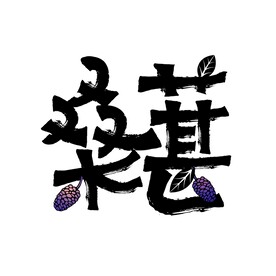 桑葚矢量