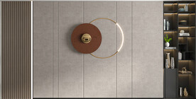 现代极简轻奢客厅背景墙3D墙纸