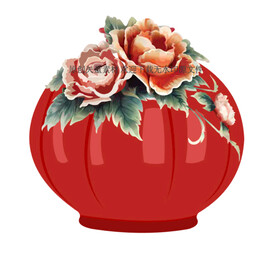 花瓶插画