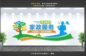 家政文化墙
