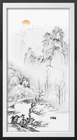 国画山水