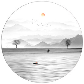 水墨画