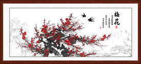 国画梅花