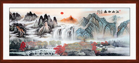 国画山水