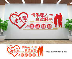 养老文化墙