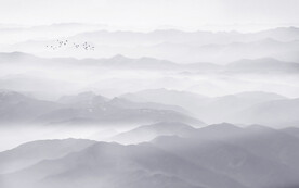 山水背景墙