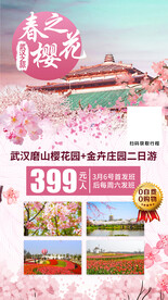 武汉磨山樱花