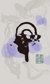 新中式抽象画