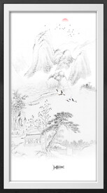 玄关山水画