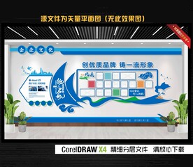 企业风采文化墙