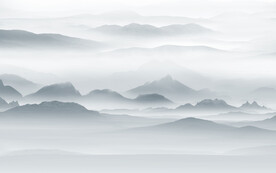 高档 客厅山水 tif分层画 