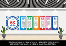 企业6S文化墙