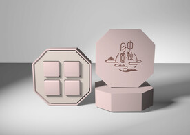 中秋月饼模型高档礼盒高端包装盒