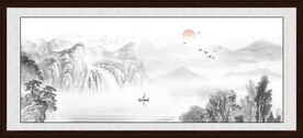 新中式山水画