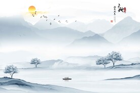 湖光山色