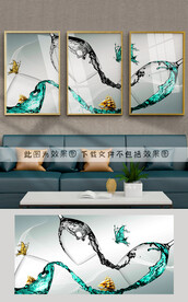 酒杯装饰画