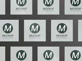 企业宣传logo排版样机