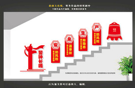 楼道安全生产文化墙