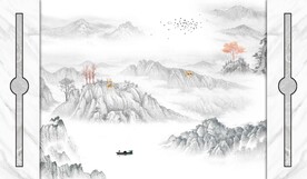 水墨画