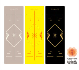 图纹瑜伽垫