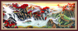 长城油画