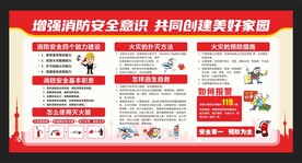 消防安全知识宣传展板