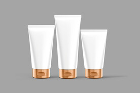 化妆品瓶样机不同风格瓶装