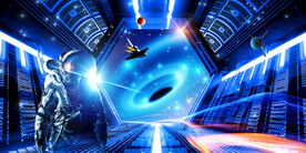 星空立体画
