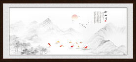 国画山水