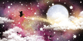 晶瓷画 抽象画 星空夜晚