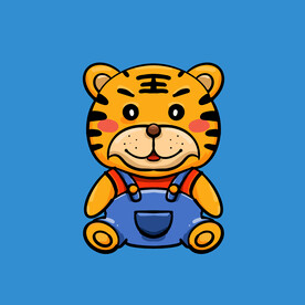 卡通老虎