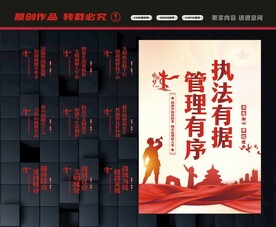 城管展板