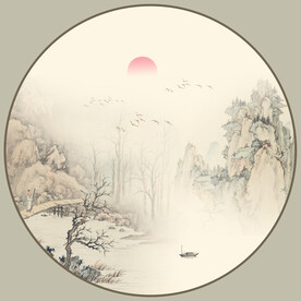 水墨山水