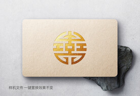 铂金效果样机