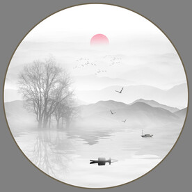 意境山水画