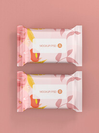 原创3D纸巾湿巾包装样机