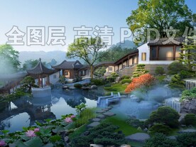 苏式园林景观