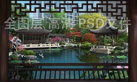 古建荷花