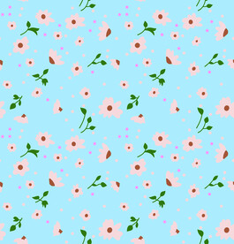 女装小碎花印花图案