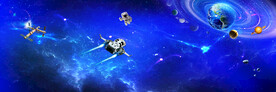 蓝色星空