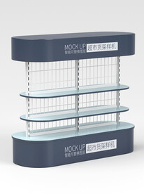 原创3D超市货架样机