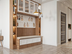 北欧客餐厅场景家具空景