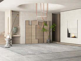 新中式客厅沙发场景