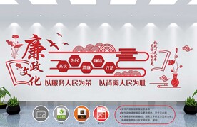 红色文化墙          