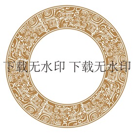青铜边框