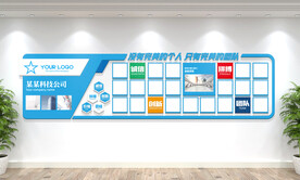 公司企业文化照片墙